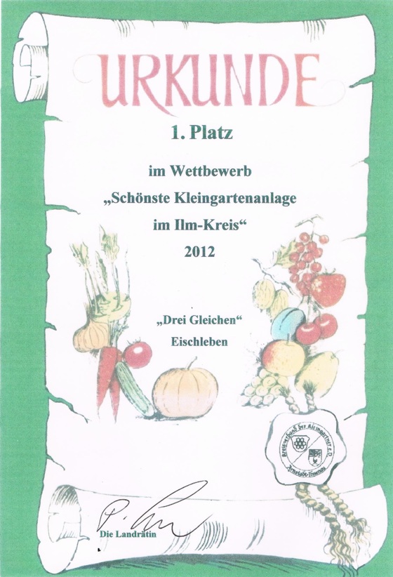 Urkunde 20012